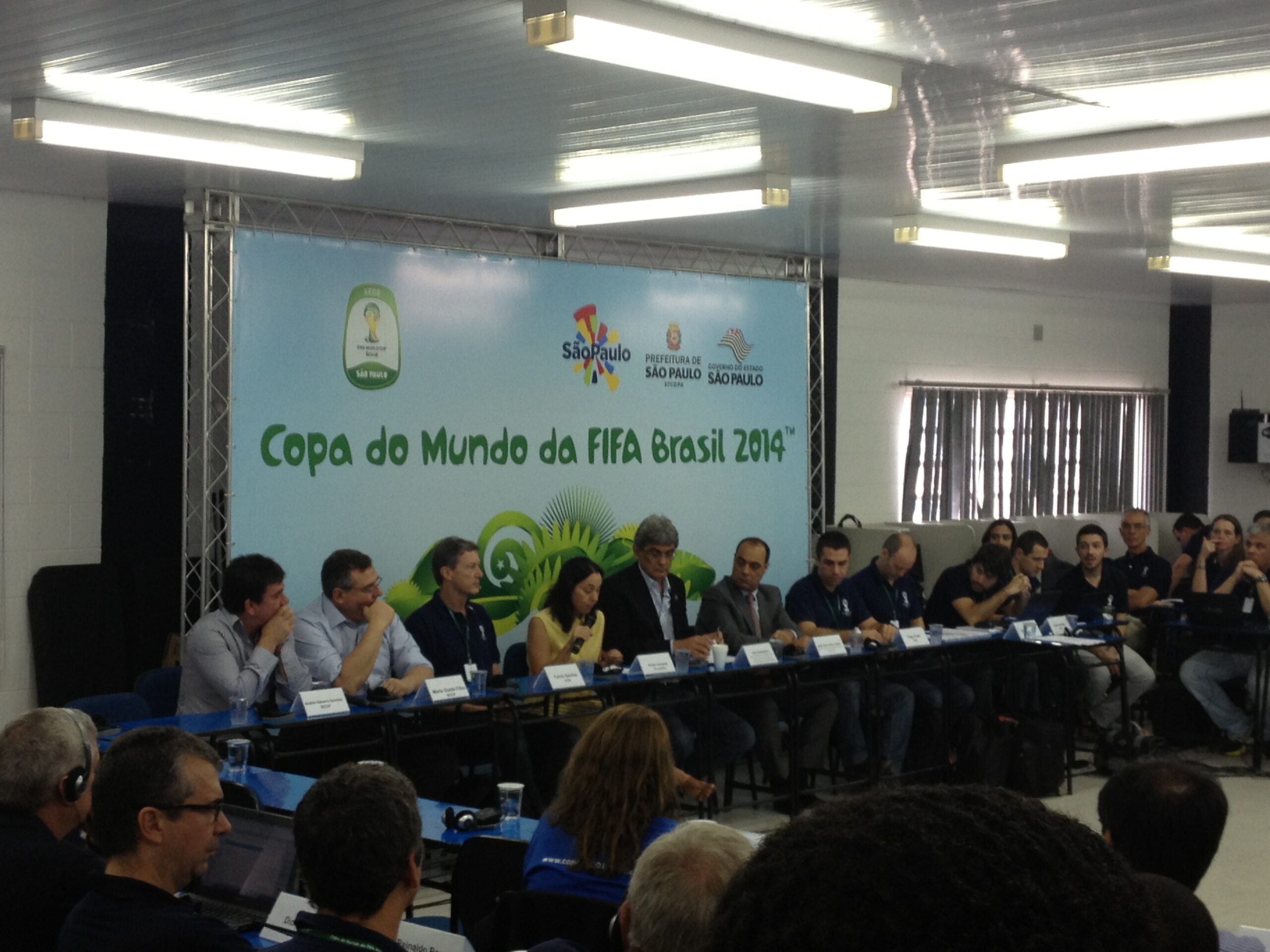 Inspeção Técnica da FIFA na Arena Corinthians - Copa 2014